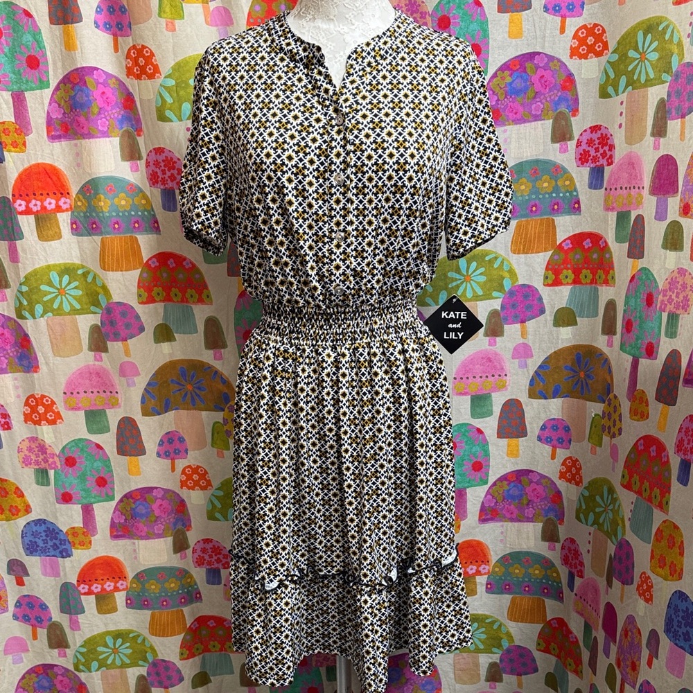 Kate and Lily S/S Dress. Size 10. NWOT